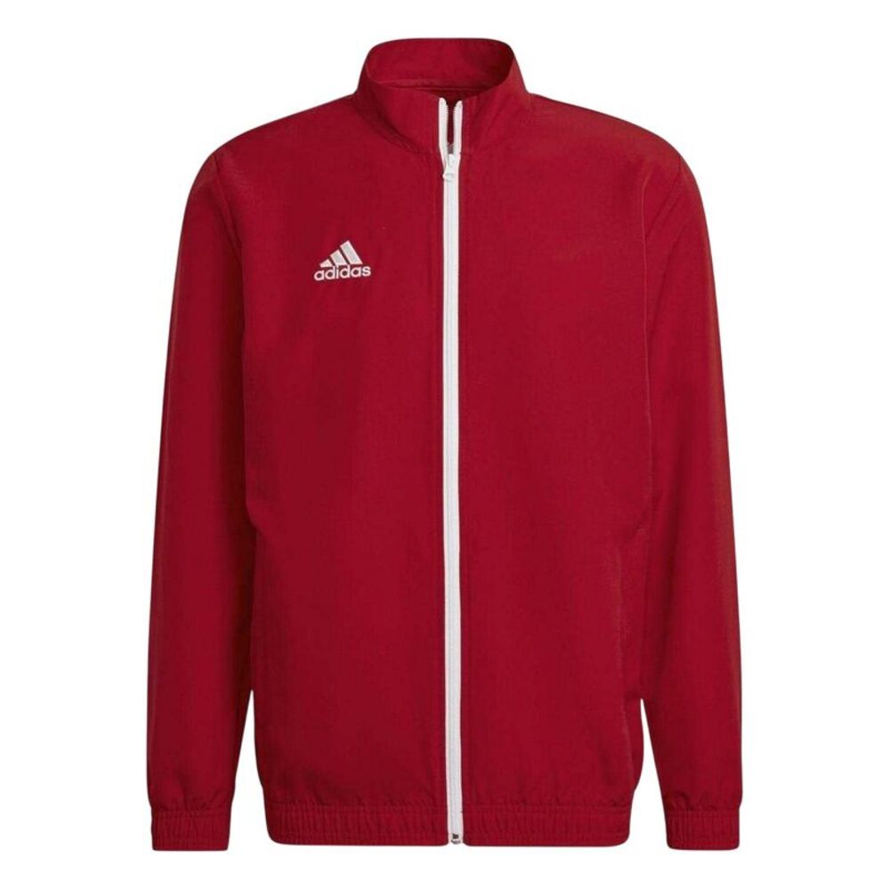 Adidas Mens Entrada 22 Full Zip Track Jacket / Team Power Red